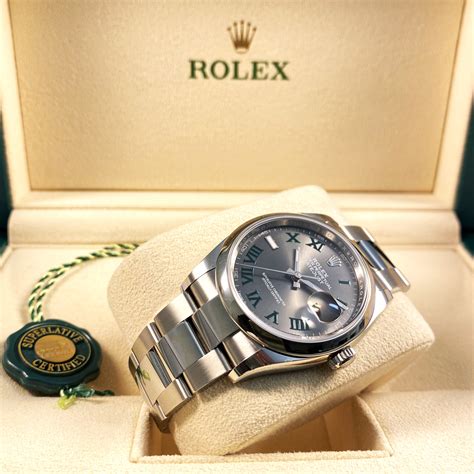 rolex datejust 36|rolex datejust 36 römische ziffern.